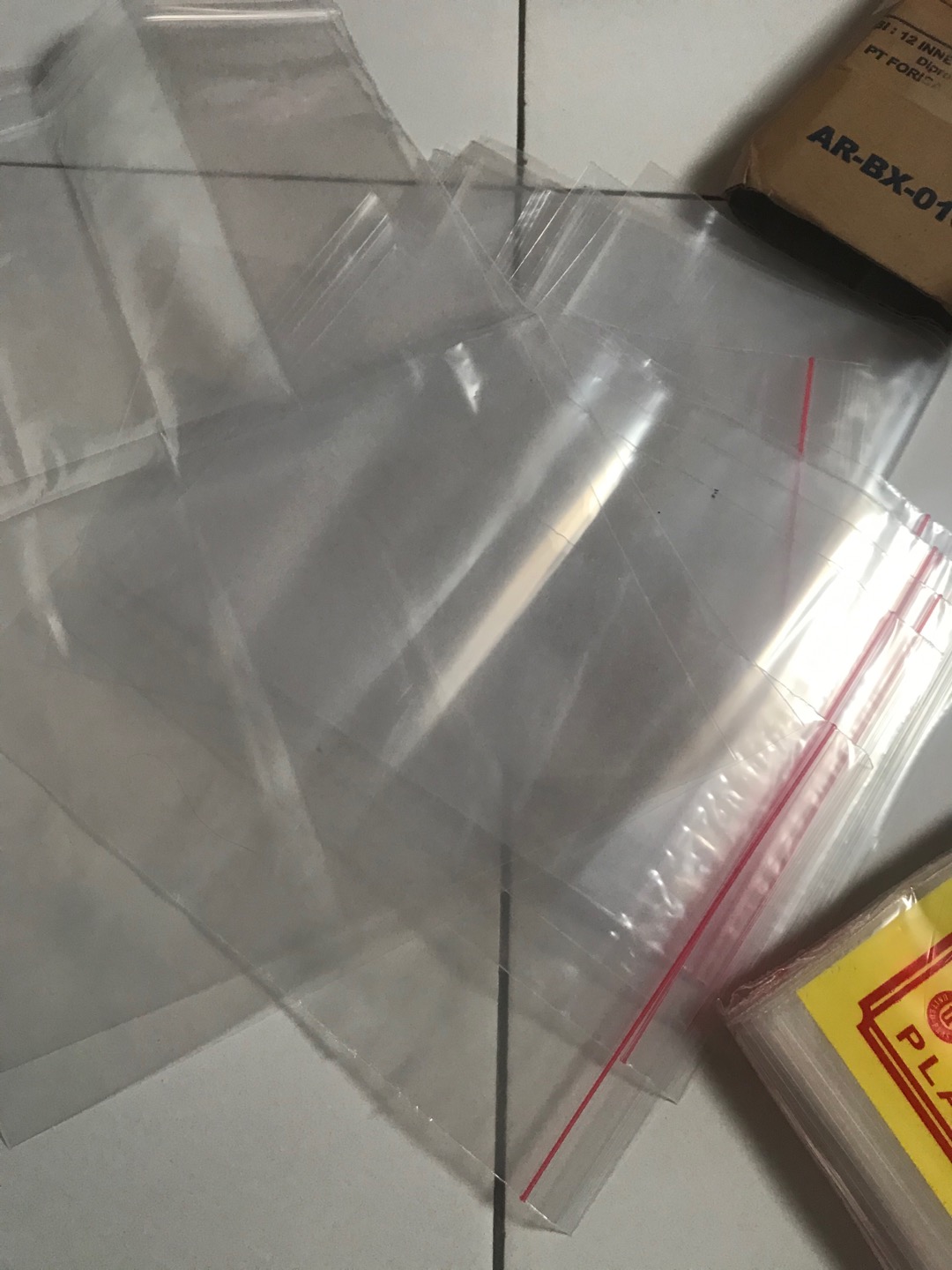 Pe Klip Plastic Clip Ziplock Zipper Bag Sealer 20x30