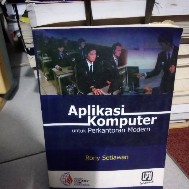 Jual Buku Original Aplikasi Komputer Untuk Perkantoran Modern Oleh Rony Setyawan Shopee 8953