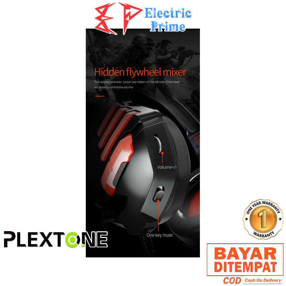 PLEXTONE G700 Gaming Headset Over Ear Headphones With Mic for E-Sports Mobile Phone PC PS5 Game PUBG