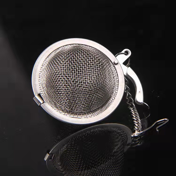 Tea Ball Strainer Stainless Steel SUS 304 Saringan Teh Bola Bulat Bola