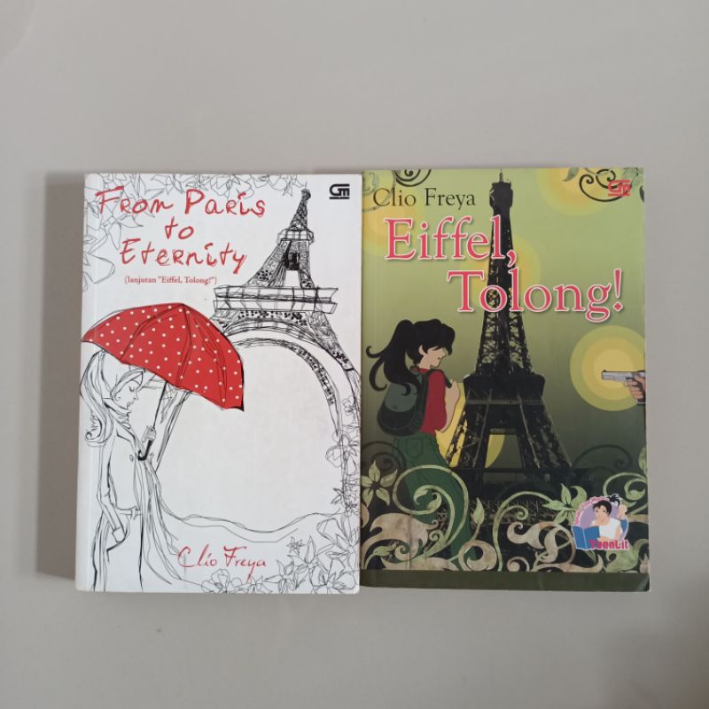 Novel Teenlit Eiffel Tolong Series Clio Freya