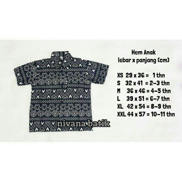 Couple Ayah Anak Batik Oren