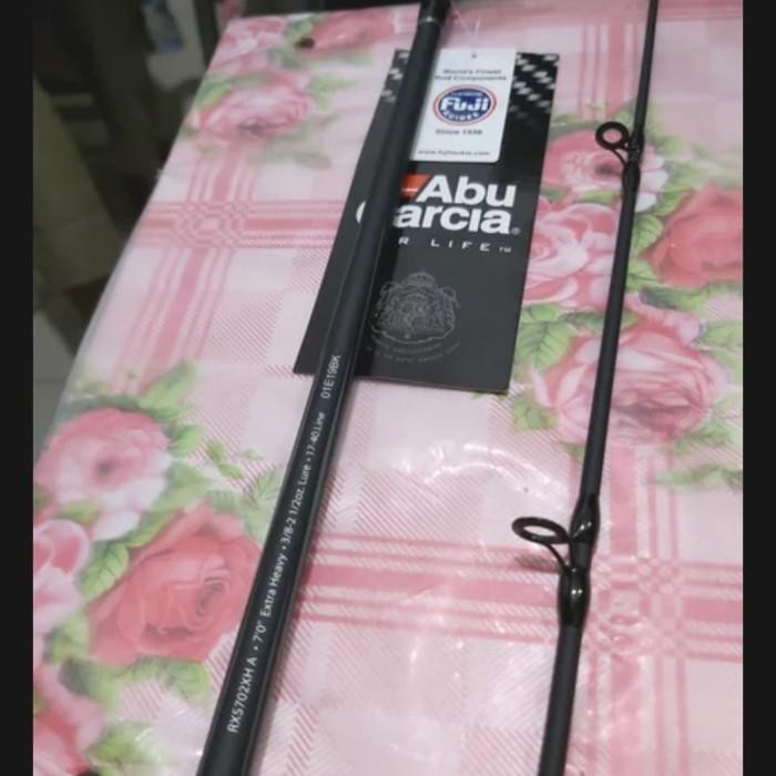 alat pancing mantul habis joran abu garcia revo rxs 702 xha joran carbon kaku 17-40 210 cm