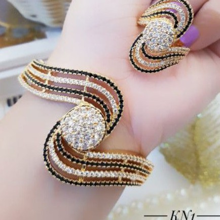 Set Perhiasan Gelang dan Cincin GC628