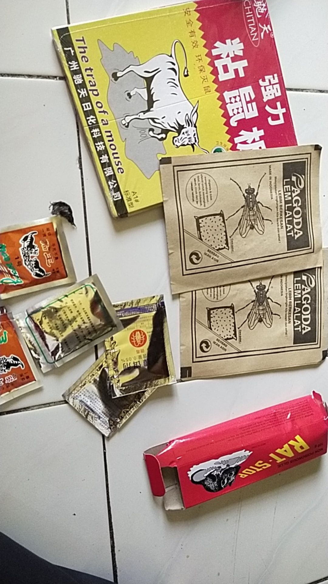 Lem Lalat/ Jebakan Lalat/ Lem Perekat Jebakan Lalat