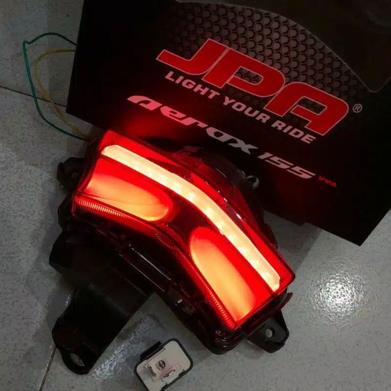 LAMPU STOP AEROX LED JPA 3IN1 PNP