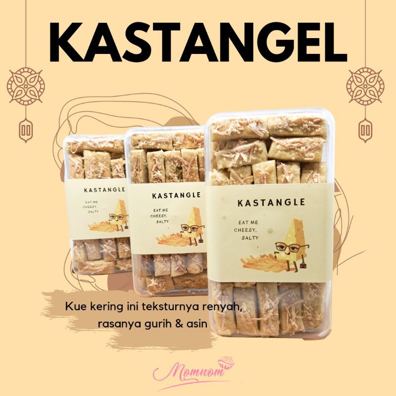 

Kastangel/ kue lebaran (keju edam & wysman)