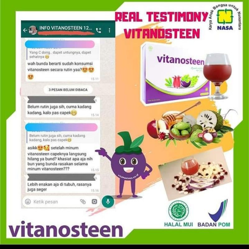 

VITANOSTEEN | Menjaga Kesehatan Tubuh
