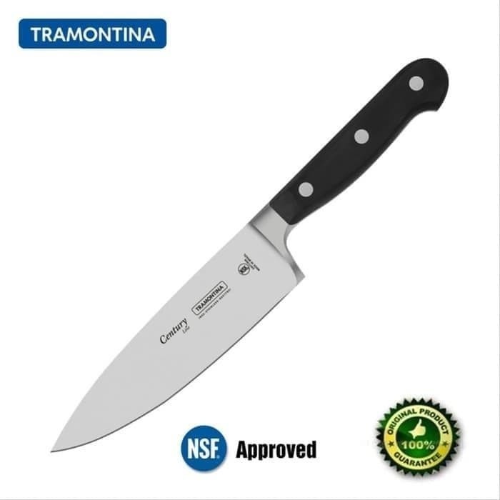 Tramontina Chef Knife Century Pisau Dapur 6 inch 24011/106 Original