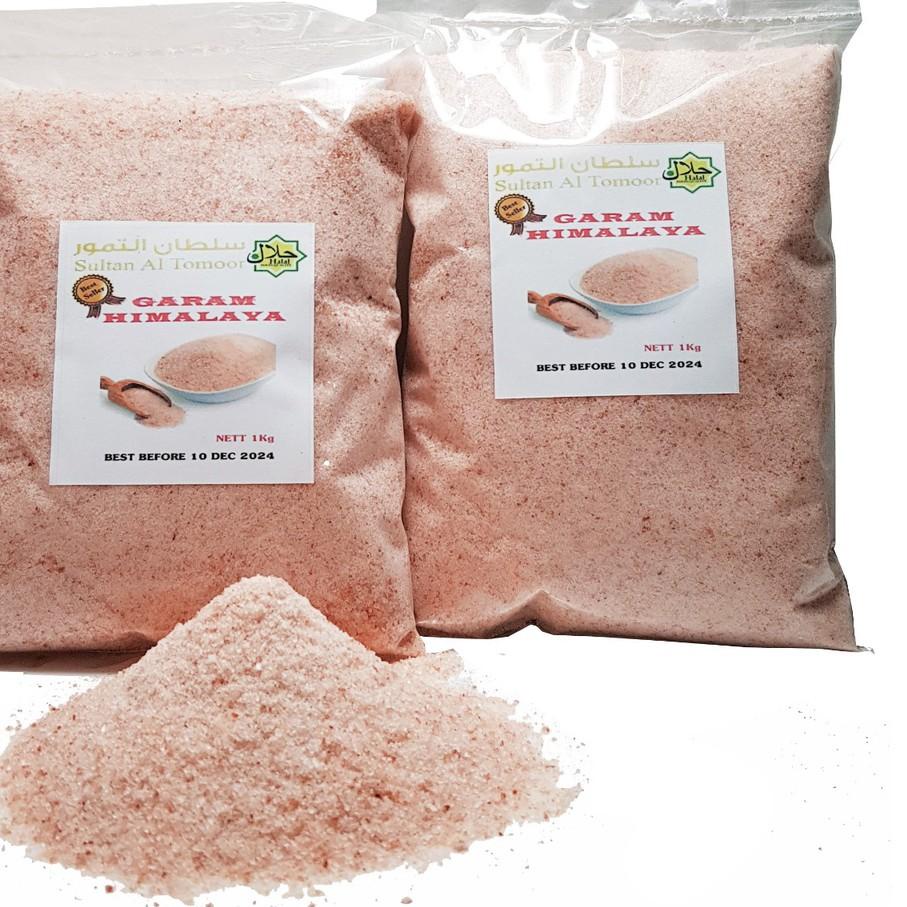 

New! Garam Himalaya 1kg- Himalayan Salt Pink