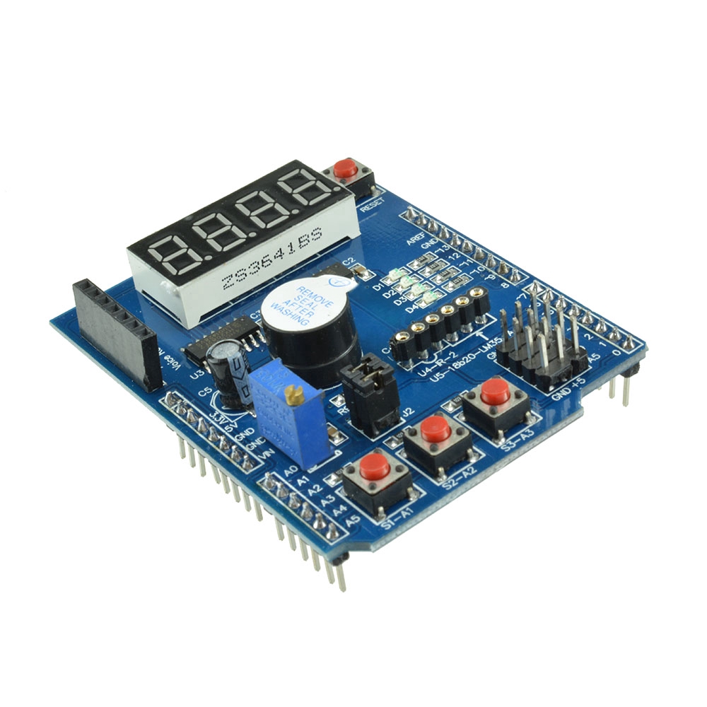 Pelindung ProtoShield Arduino UNO LENARDO MAGE2560 Multifungsi