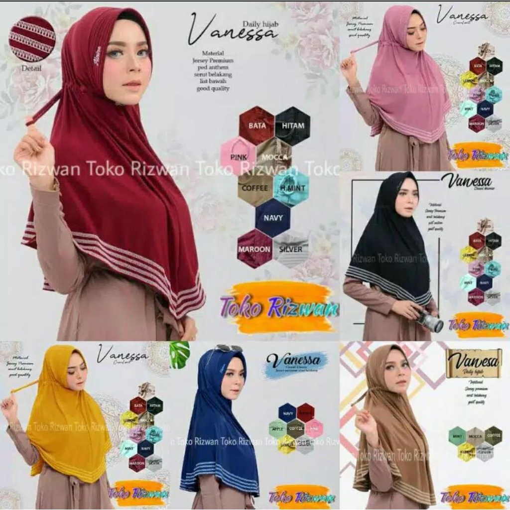 HIJAB INSTAN SERUT VANESSA