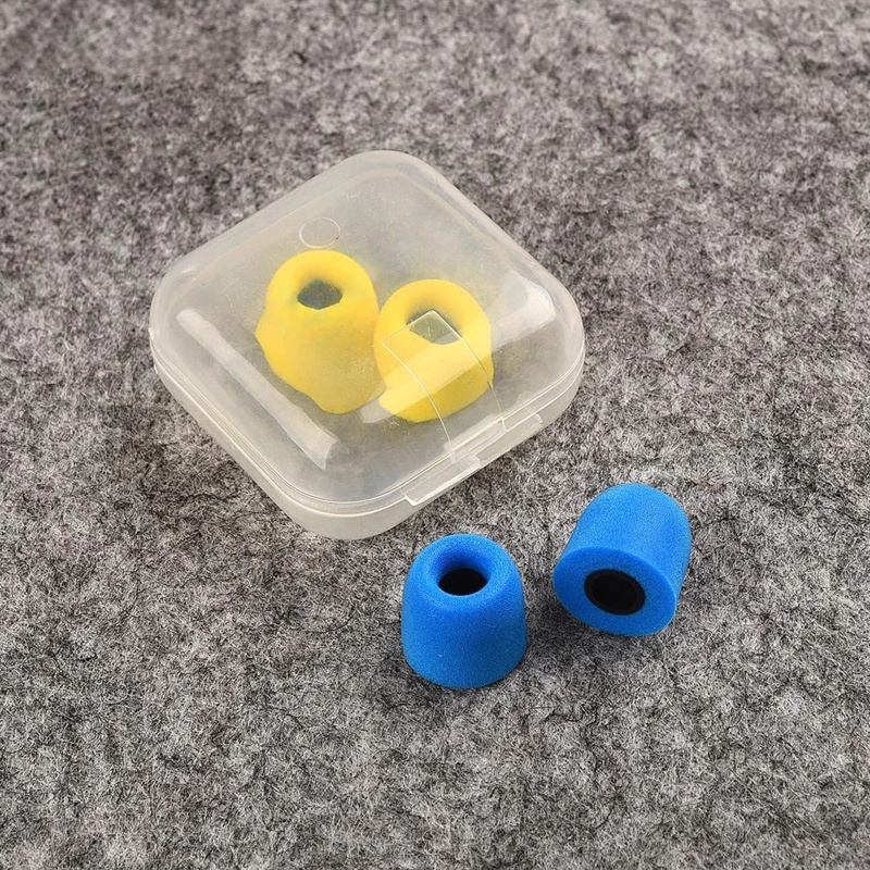 Cre 1pasang Earbud Tips Pengganti Spons Ear Tips 4.9mm Earpads Ear Cap Untuk Di Telinga Headphone Spons Bantalan Telinga Accessor