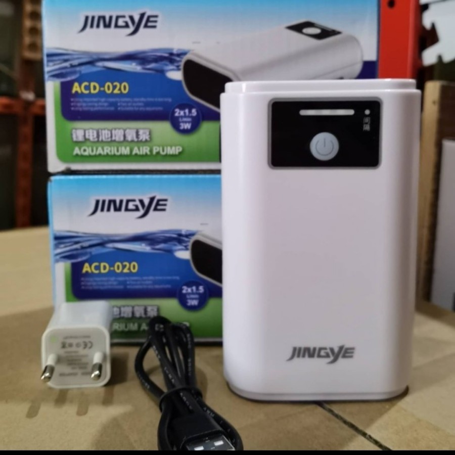 AIR PUMP / Pompa udara aquarium JINGYE ACD 020 2 LUBANG TERMURAH!