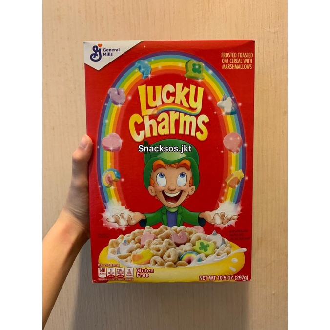 

Promo Awal tahun [BOX] Lucky Charms Cereal 297gr Promo Awal tahun