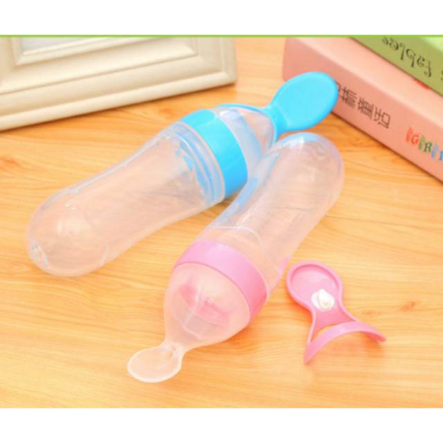 UNNISO - Silicone Squeeze Feeder / Botol Sendok Bayi