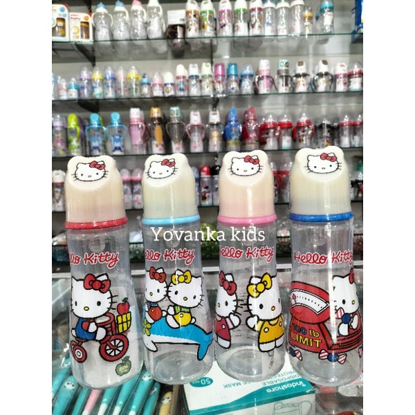 Botol Susu Bunny Karakter Hello Kitty 125ml sama 250ml Bpa Free