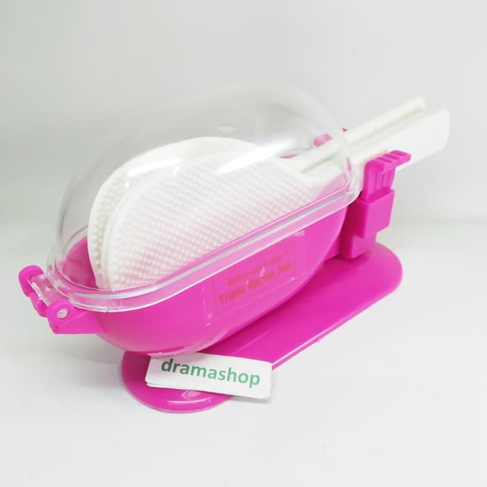 Triple Rice Spoon Sendok Centong Nasi Set 3pcs + Tempat dramashop