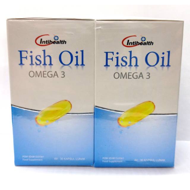 Intihealth FISH OIL Omega 3 isi 30 KAPSUL