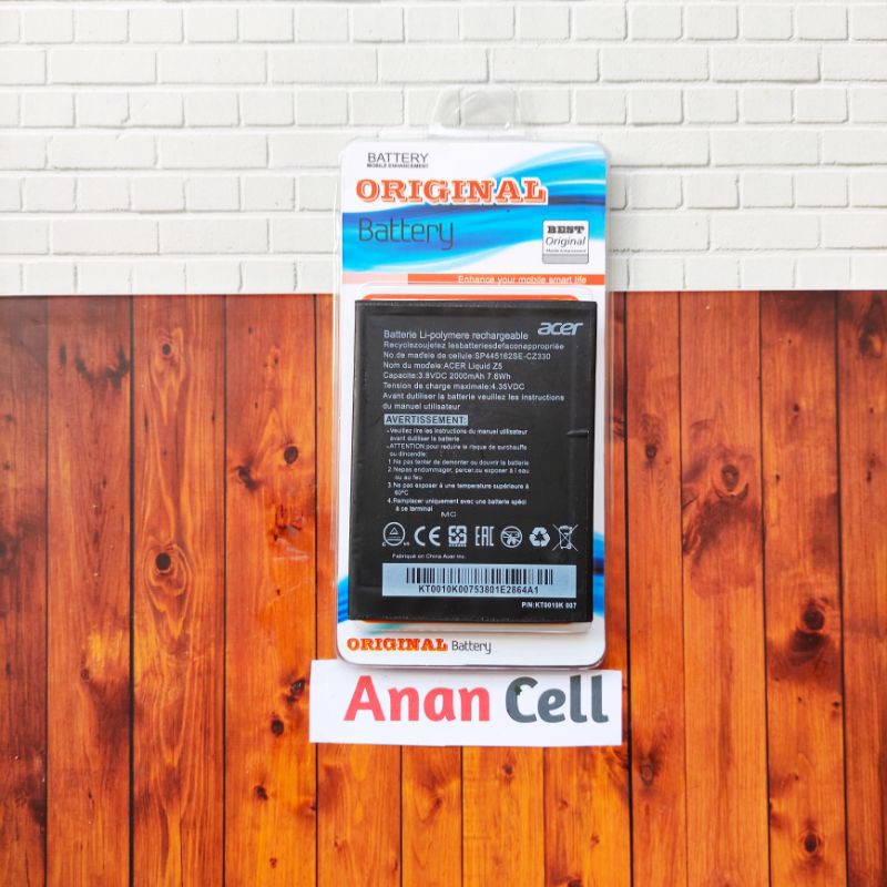 Batre baterai Acer Liquid Z5 E380 BAT-E10 / Battery Batre Acer Z5