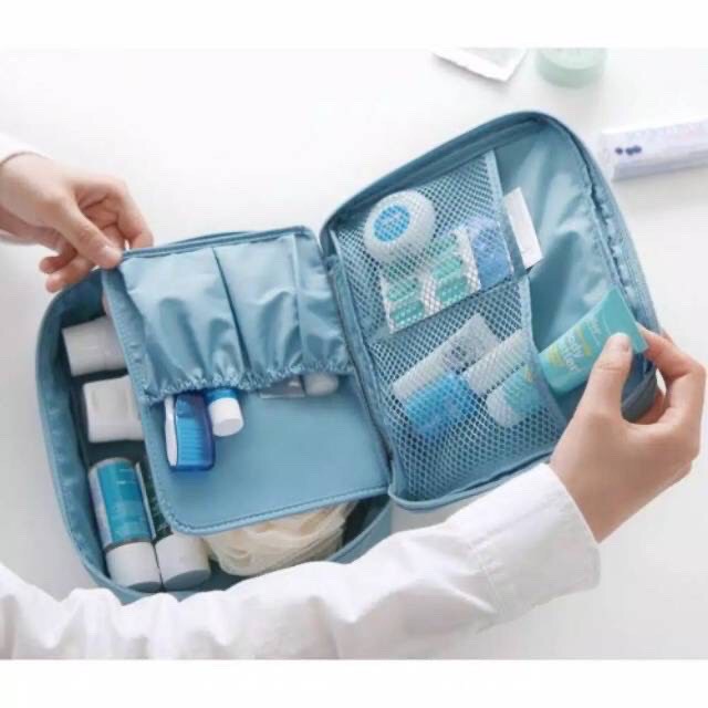 BS747 Tas Travel Organizer Kosmetik / Make Up / Sikat Gigi