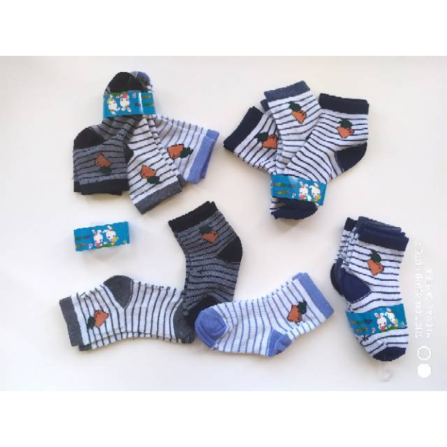 Kaos Kaki Motif Anak  S 3 Pasang