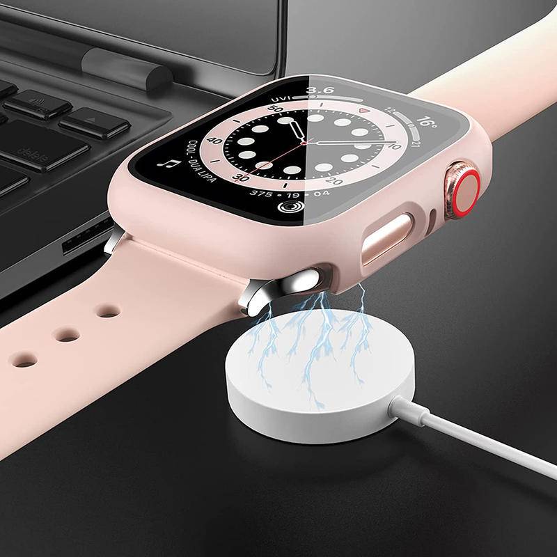 Case Pelindung Layar Dan Bumper Untuk Apple Watch Serie 6 5 4 3 2 1 Se 44mm 40mm Iwatch 42mm 38mm