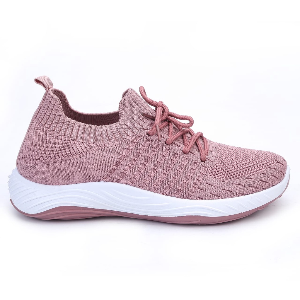 Sneakers Wanita Sport Shoes Canvas Cewek Sepatu Olahraga - A2011