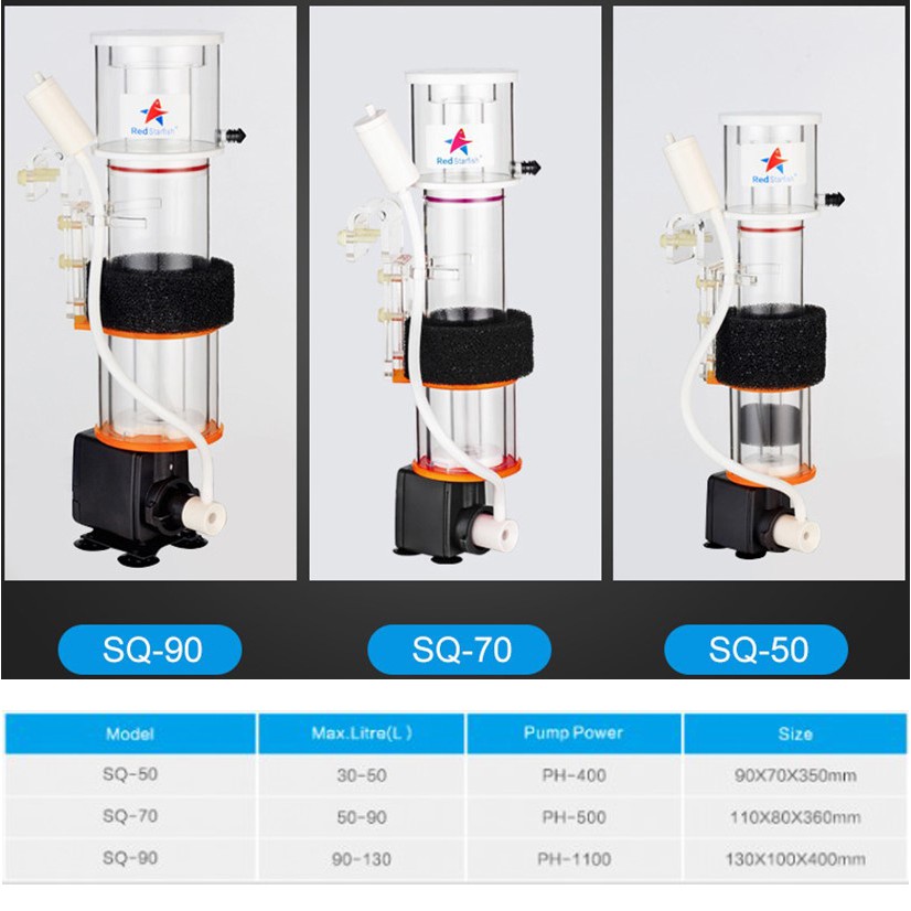 Red Starfish SQ-90 Aquarium Protein Skimmer