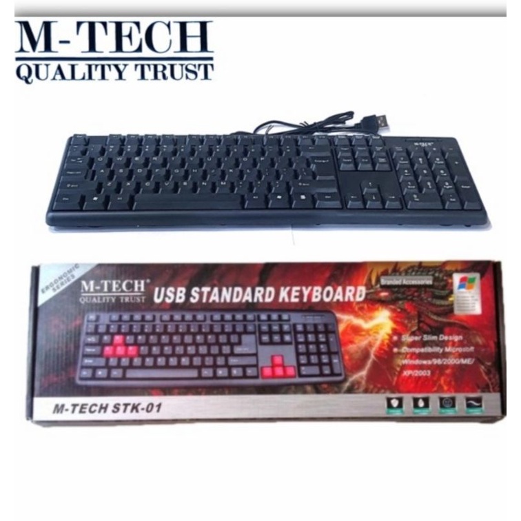 KEYBOARD USB STK 01 L/ KEYBOARD STANDARD FOR PC