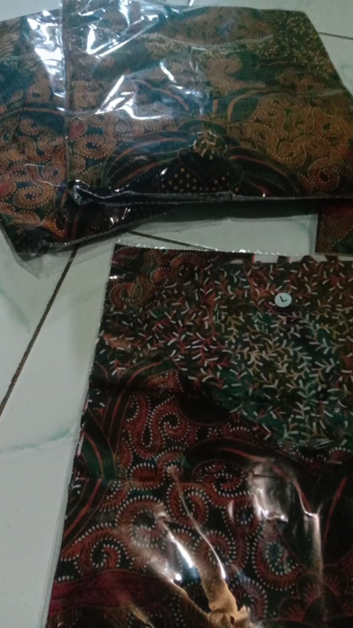 Batik Seragam Kantor Size S M L Xl Xxl Baju Seragam Batik - Batik Couple Ori Ndoro Jowi Dnt