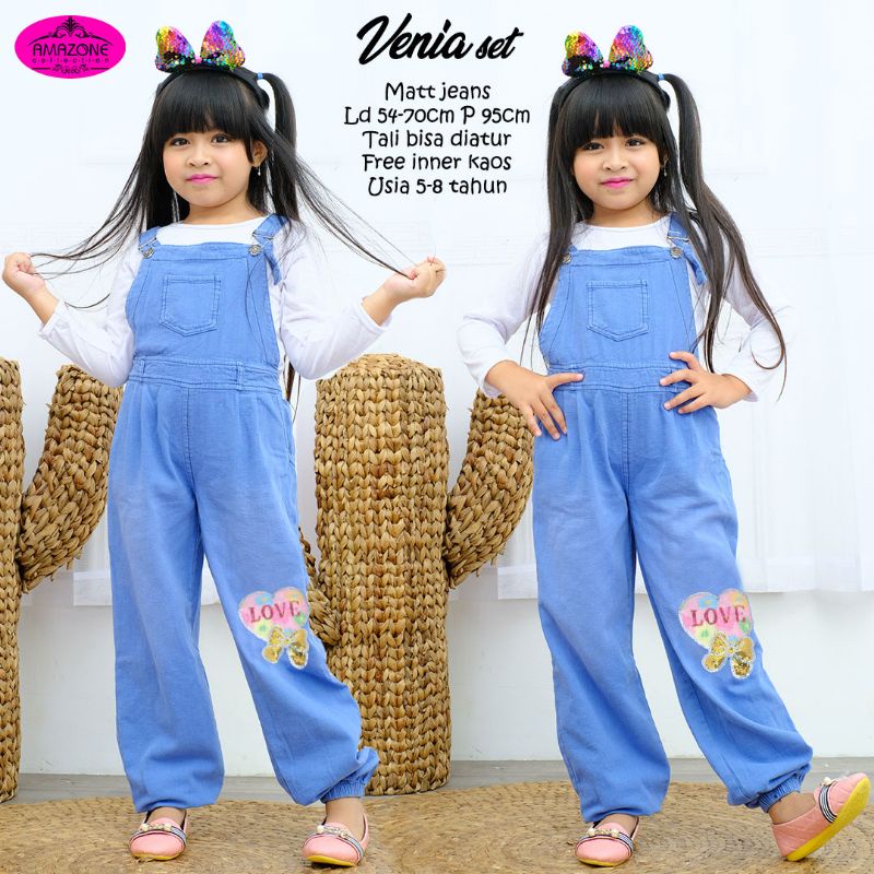 overall anak tanggung / Overall Anak Perempuan Lucu / Baju anak Lucu