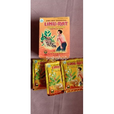 LINU RAT SERBUK JAMU ASAM URAT PEGEL LINU
