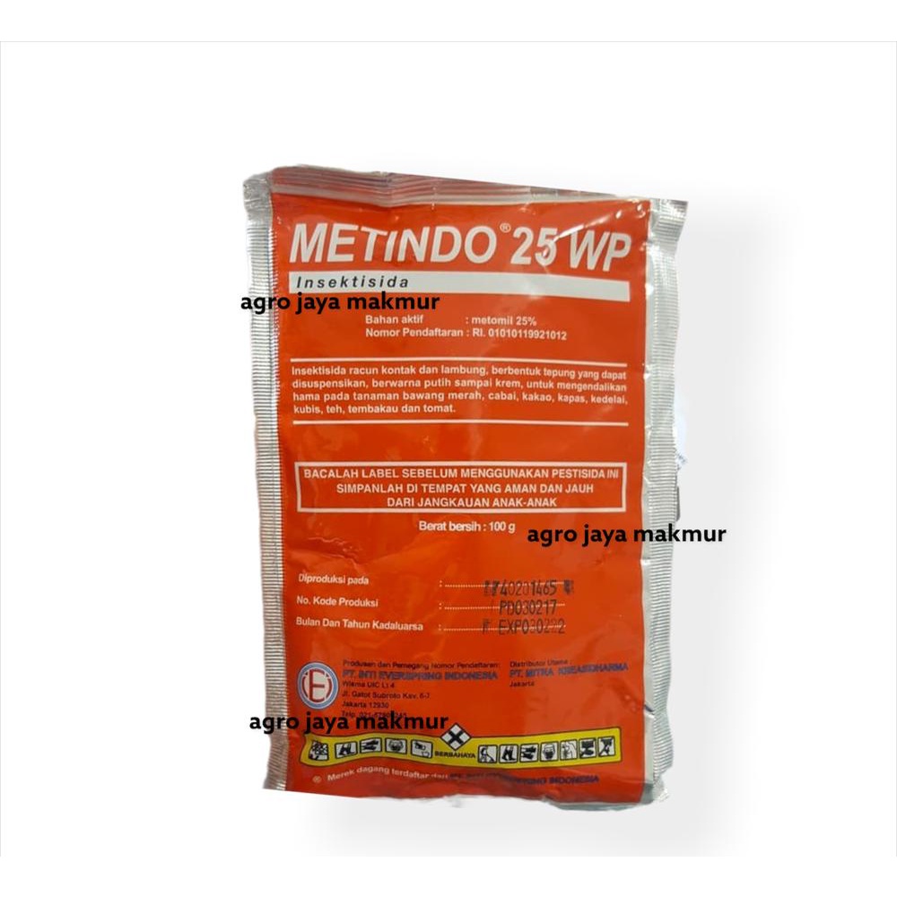 Metindo 25WP 100gr Insektisida / Ovisida Pencegah dan Pembasmi Hama