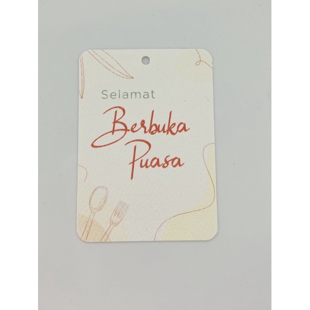 

Gift Tag - (10 pcs) Selamat Berbuka Puasa (lebaran)