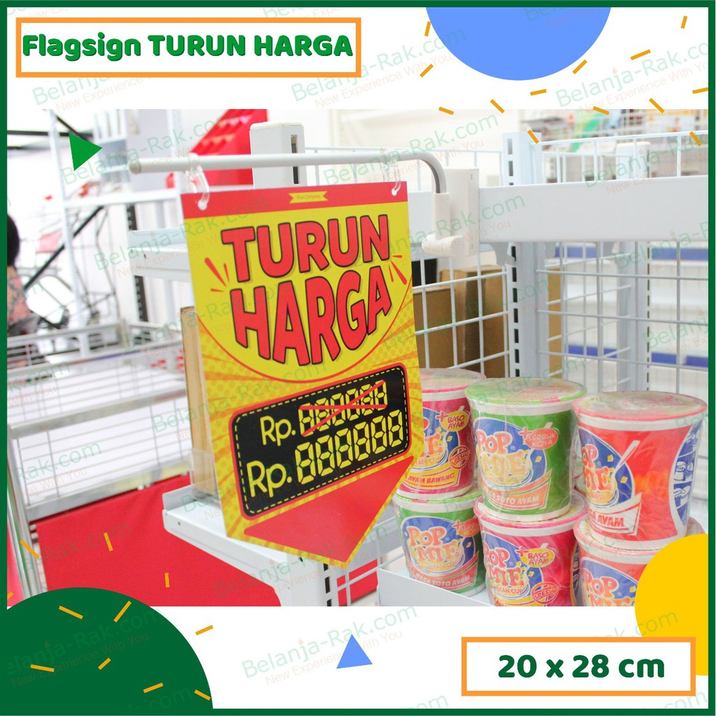 

Kertas TURUN HARGA flagsign 1 Vertical