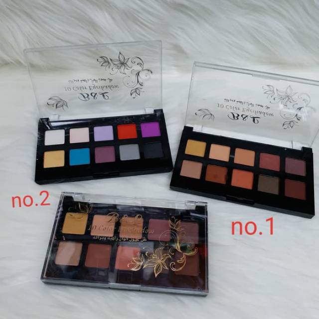 EYESHADOW B&amp;L 10.COLOUR EYESHADOW 2.SERI