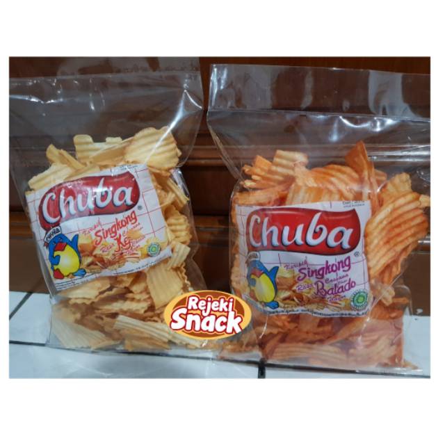 Chuba keripik singkong 250 Gram | Shopee Indonesia