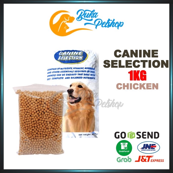 CANINE SELECTION DOG 1KG Makanan Anjing CANINE SELECTION