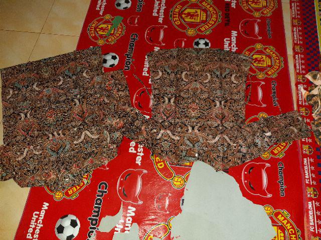 Maura Couple - Sania Ruffle Batik Couple Ori Ndoro Jowi Dnt Cirebon