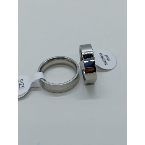 cincin titanium silver polos