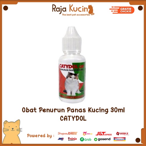 Catydol Drop 30ml Obat penurun panas kucing dan kitten