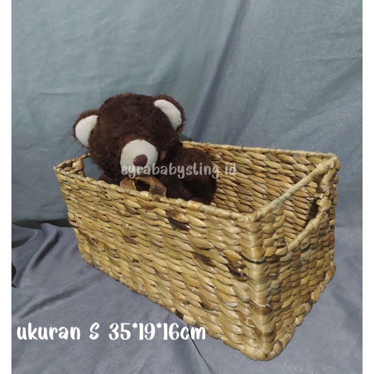 box eceng gondok/storage/keranjang anyaman