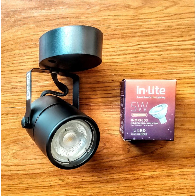 Lampu Led sorot 5watt lsg plafon komplit