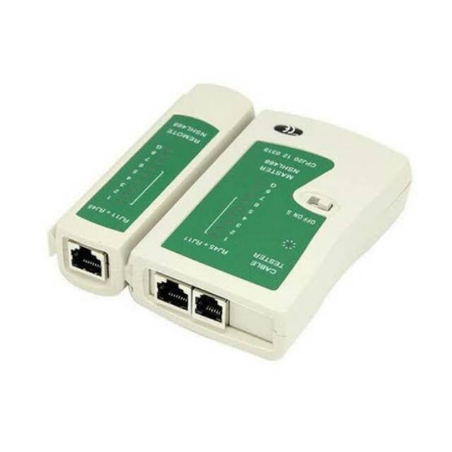 Kabel Lan RJ45 RJ11 Tester Kabel Ringan