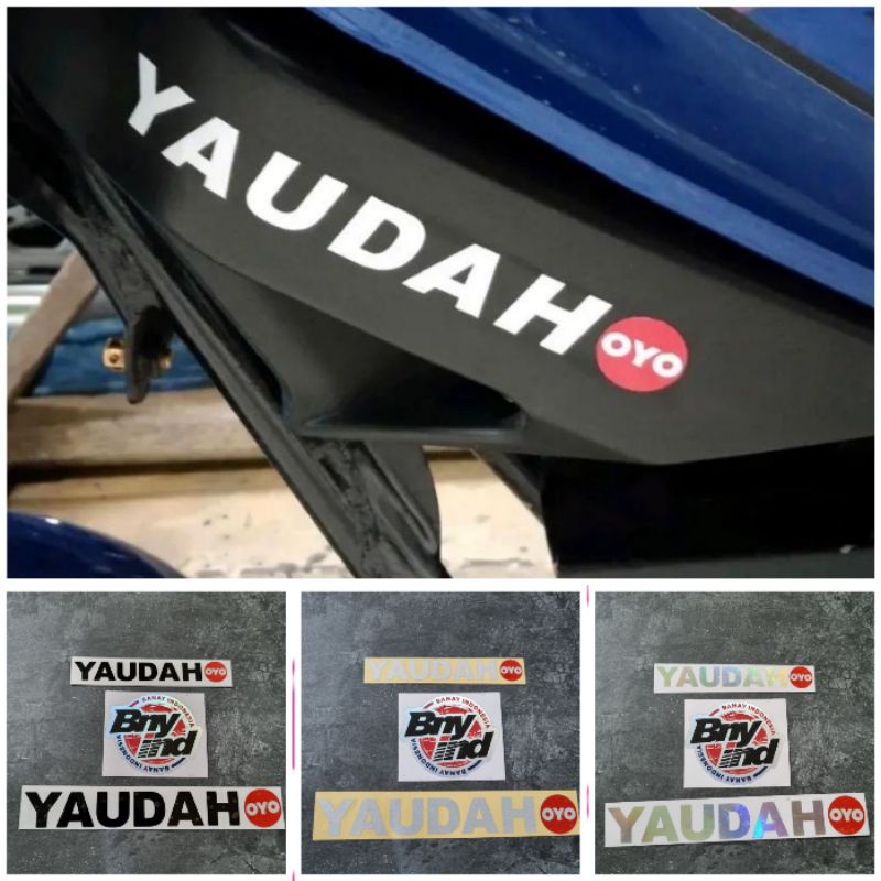 STICKER YAUDAH OYO CUTTING