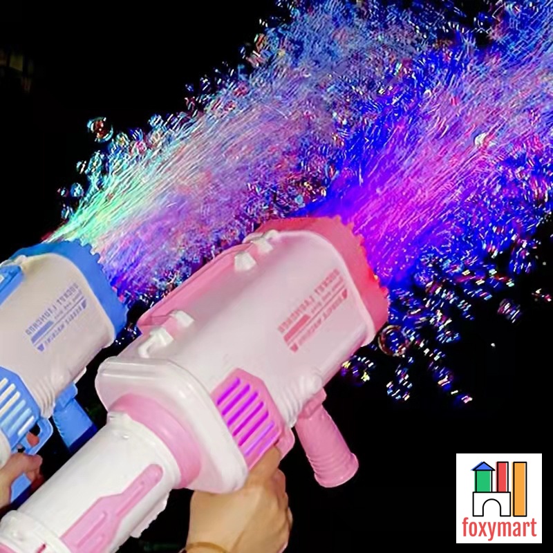 (BISA COD) Mainan Bubble Gun Bazoka Bazooka 25 HOLE Mainan Tembak Gelembung Mainan Anak Bubble Gun Bubble Camera Kamera
