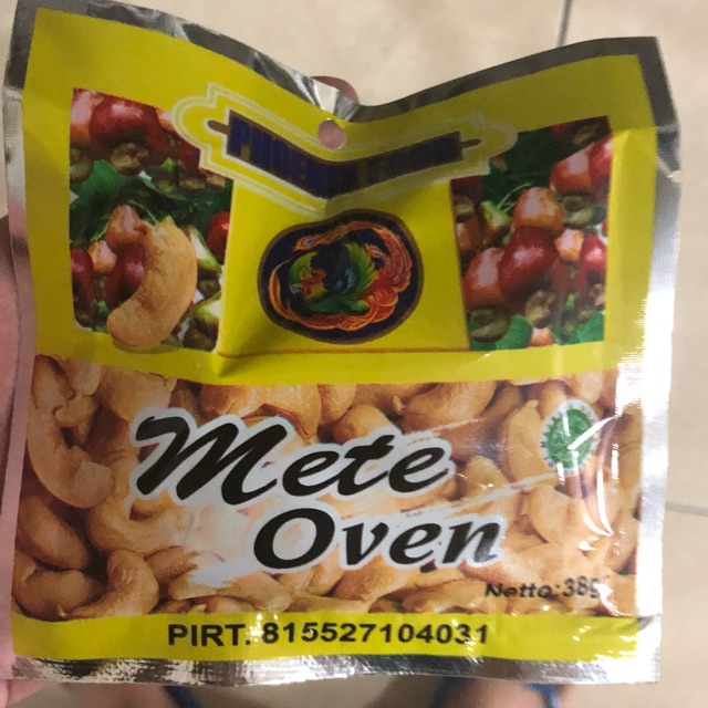 

Kacang Mente Mete Mede Oven Sehat 38gr