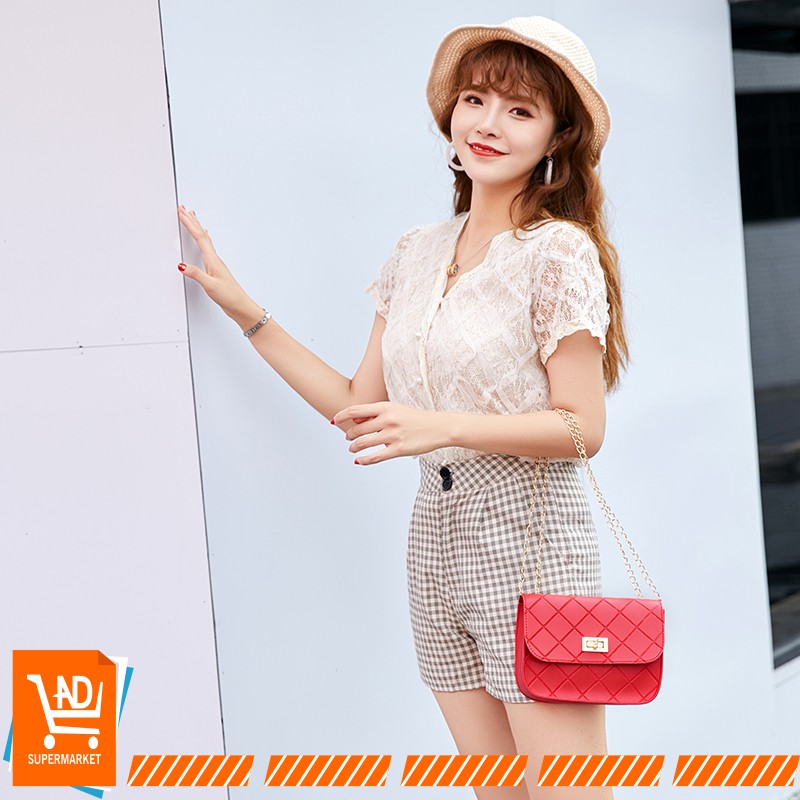 AND / COD / T90 Tas Selempang Wanita Import Tas Jalan Cewek Murah Terkini Style Perempuan Korean Tas Bahu