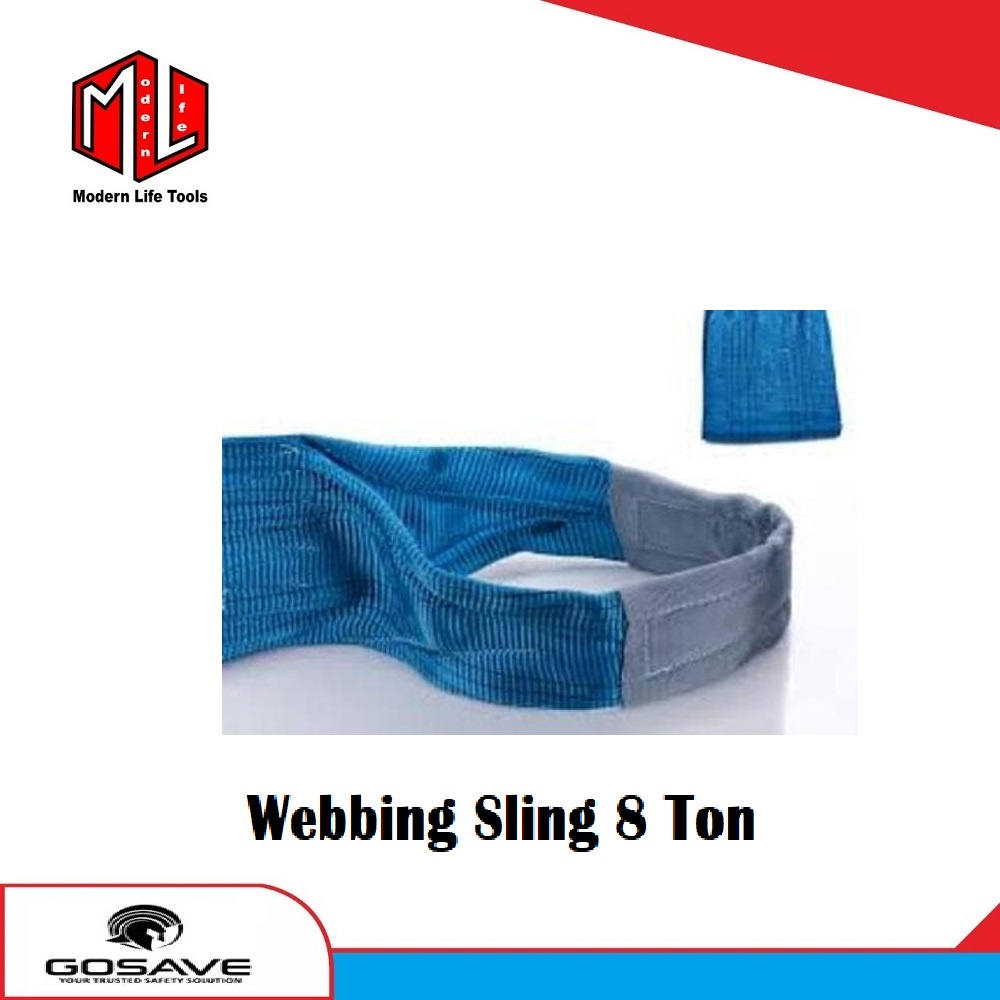 Webbing Sling 8 Ton X 10 Meter